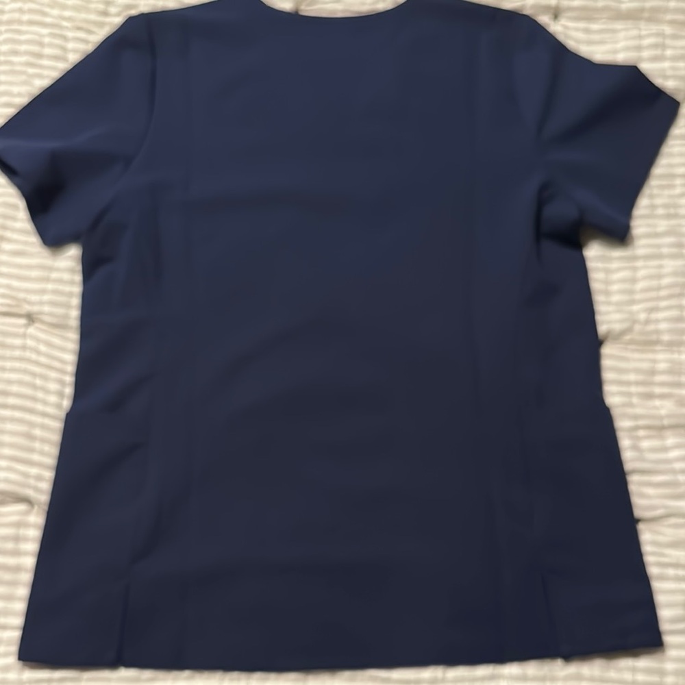 Women's Navy Top - Picture 2 of 6